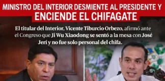 Ministro del Interior desmiente al presidente y enciende el Chifagate