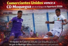 Vilca rompe el partido y Comerciantes Unidos arranca firme el Apertura 2026 (VIDEO)