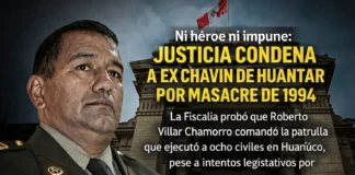 Ni héroe ni impune: Justicia condena a ex Chavín de Huántar por masacre de 1994