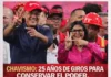 Chavismo: 25 años de giros para conservar el poder, ahora bajo Delcy Rodríguez