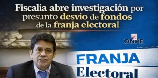 Fiscalía abre investigación por presunto desvío de fondos de la franja electoral