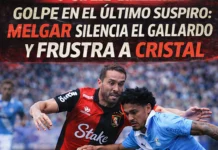Golpe en el último suspiro: Melgar silencia el Gallardo y frustra a Cristal