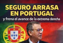 Presidente de Portugal: Seguro arrasa y frena el avance de la ultraderecha