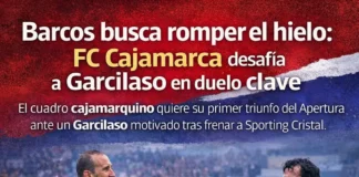 Barcos busca romper el hielo: FC Cajamarca desafía a Garcilaso en duelo clave