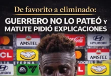 De favorito a eliminado: Guerrero no lo pateó y Matute pidió explicaciones (VIDEO)