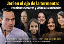 Jerí en el ojo de la tormenta: por reuniones y contrataciones en Palacio