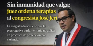 Sin inmunidad que valga: juez ordena terapias al congresista José Jerí