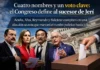 Cuatro nombres y un voto clave: el Congreso define al sucesor de Jerí