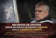 Archivos de Epstein abren nuevo frente judicial contra el expríncipe Andrés