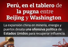 Perú, en el tablero de la pugna entre Beijing y Washington