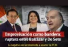 Improvisación como bandera: ruptura entre Balcázar y De Soto