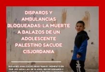 Disparos y ambulancias bloqueadas: la muerte a balazos de un adolescente palestino sacude Cisjordania (VIDEO)