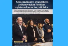 Seis candidatos evangélicos de Renovación Popular registran denuncias policiales
