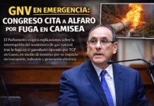 GNV en emergencia: Congreso cita a Alfaro por fuga en Camisea