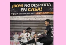 Boys no despierta en casa y deja escapar puntos en el Callao (VIDEO)