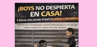 Boys no despierta en casa y deja escapar puntos en el Callao (VIDEO)