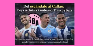 Del escándalo al Callao: Boys recluta a Zambrano, Trauco y Deza