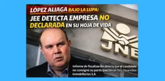 López Aliaga bajo la lupa: JEE detecta empresa no declarada en su hoja de vida