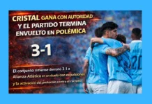 Cristal gana con autoridad y el partido termina envuelto en polémica (VIDEO)