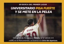 Universitario pisa fuerte y se mete en la pelea (VIDEO)