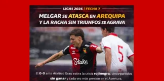 Melgar se atasca en Arequipa y la racha sin triunfos se agrava (VIDEO)