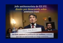 Jefe antiterrorista de EE.UU. dimite por desacuerdo sobre amenaza iraní