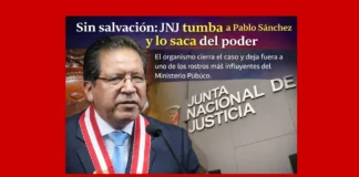 Sin salvación: JNJ tumba a Pablo Sánchez y lo saca del poder