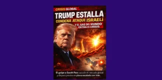 TRUMP ESTALLA: CONDENA ATAQUE ISRAELÍ Y EL GAS DEL MUNDO ENTRA EN CRISIS