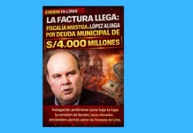 La factura llega: Fiscalía investiga a López Aliaga por deuda municipal de S/4.000 millones
