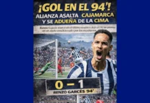 Gol en el 94’: Alianza asalta Cajamarca y se adueña de la cima (VIDEO)
