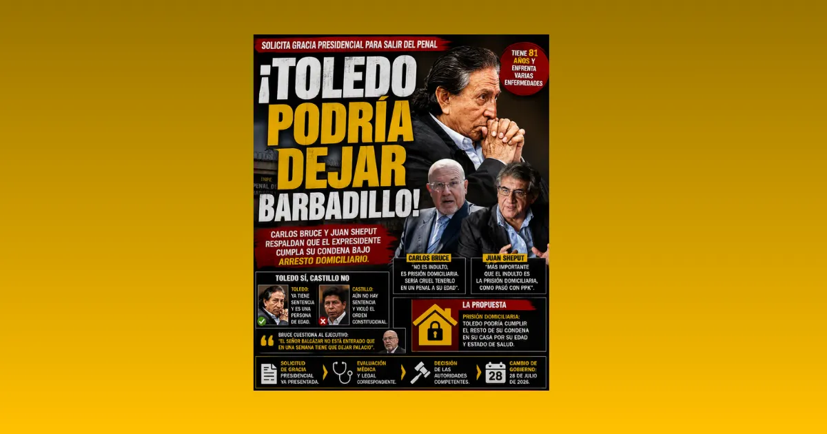 ¡TOLEDO PODRÍA DEJAR BARBADILLO!