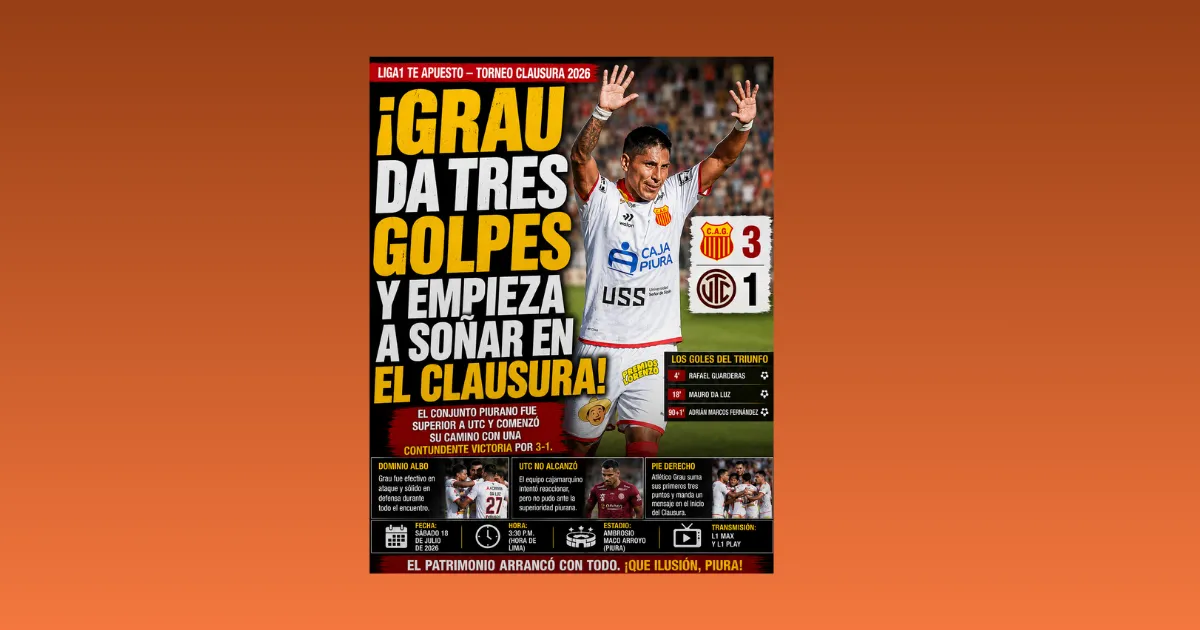 ¡GRAU DA TRES GOLPES Y EMPIEZA A SOÑAR EN EL CLAUSURA! (VIDEO)